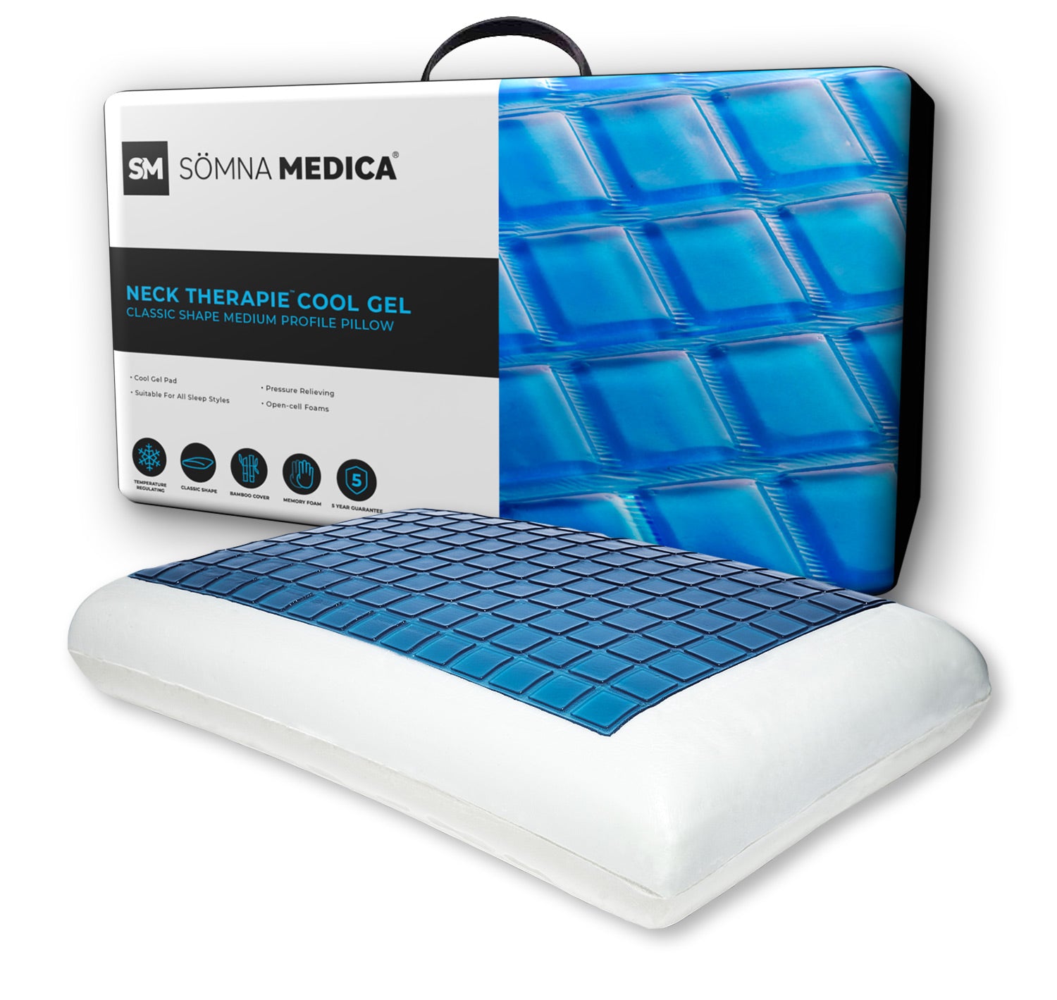 Neck Therapie Cool Gel Classic Shape Pillow