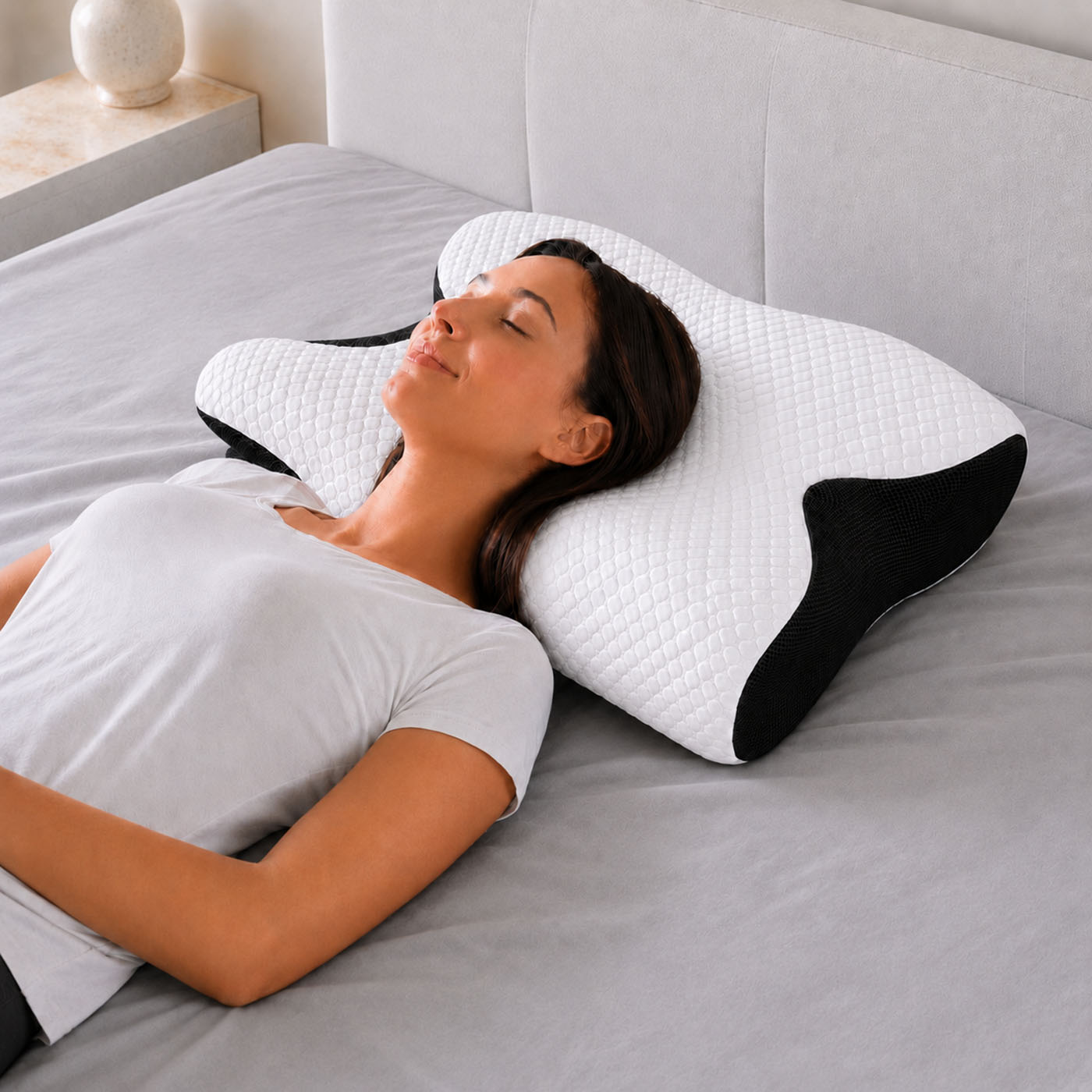 Somna Medica Platinum Serenity Premium Butterfly Pillow